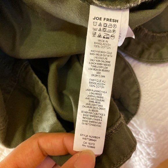 Joe Fresh Bow Skirt Khaki Green - Picture 5 of 7